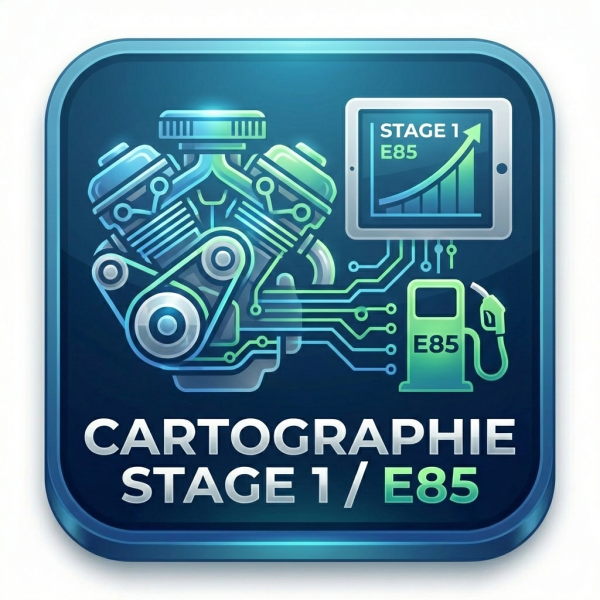 Cartographie (Stage 1 / E85)